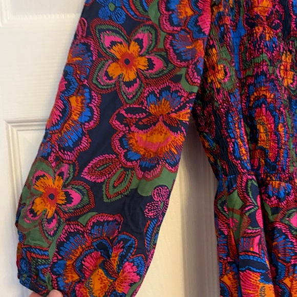 Sugarlips Vibrant Floral Midi Dress - Picture 3 of 3